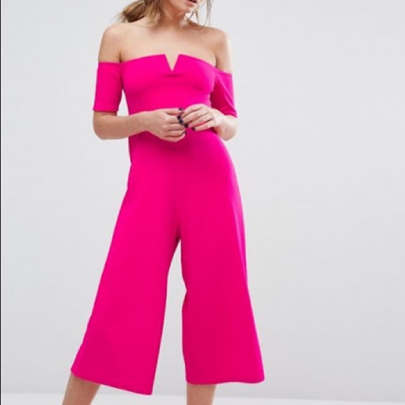 new look pink jumpsuit